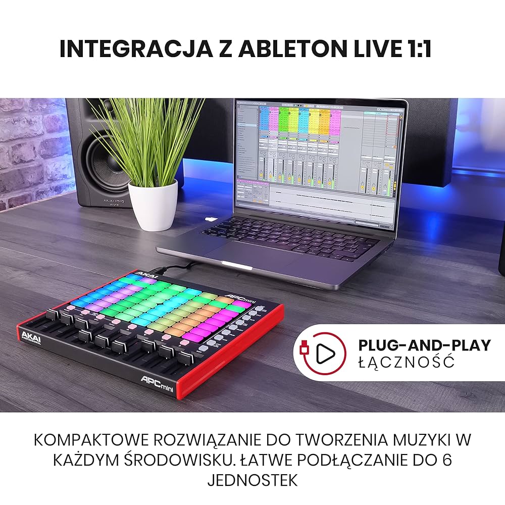 Akai Profesjonalny kontroler APC Mini MK2 - kontroler USB